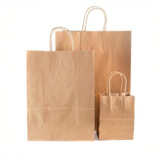 PAPER BAGS TWIST HANDLE