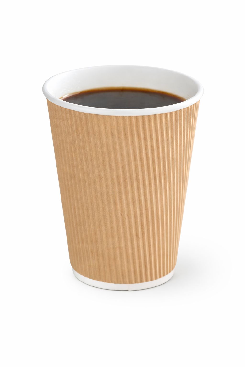 DOUBLE WALL RIPPLE KRAFT COFFEE CUP