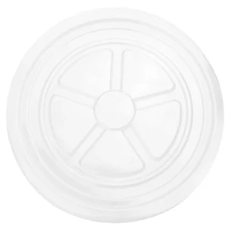 FLAT LID FOR PAPER FROZEN YOGURT / FOOD CUP