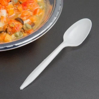 MEDIUM WEIGHT PLASTC TEA SPOON