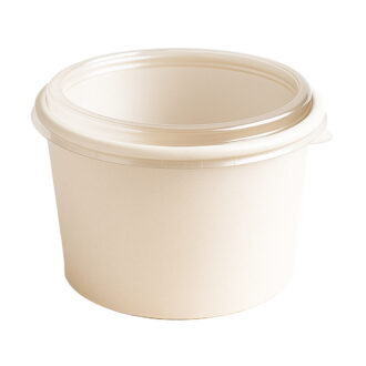 WHITE PAPER FOOD CONATAINER